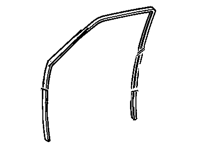 GM 15960868 Window Channel, Passenger Side