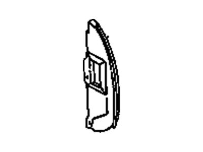 GM 1635211 Sound Absorber, Driver Side