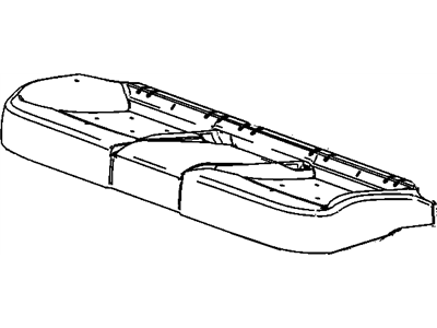 GM 9065639 Seat Cushion Pad