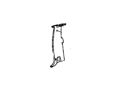 GMC 15696987 Lock Pillar Trim