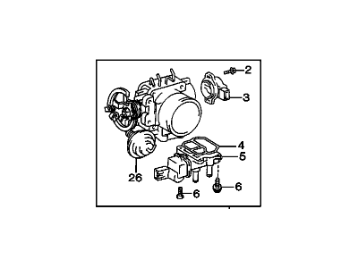 GM 94854528 Body, Fuel Injection Air Meter