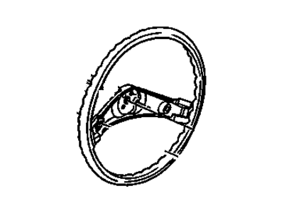 Cadillac 9764044 Steering Wheel