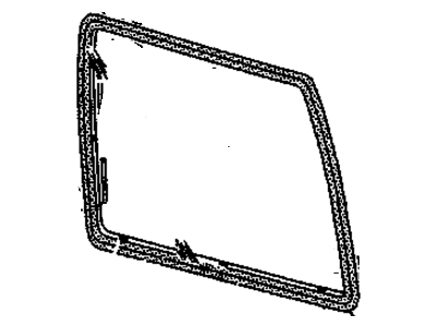 Chevy 15741961 Glass