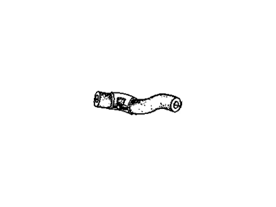 Oldsmobile Calais Coolant Pipe - 25519576