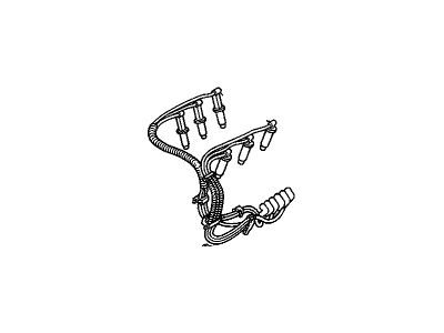 1994 Chevy Lumina Spark Plug Wires - 12096438