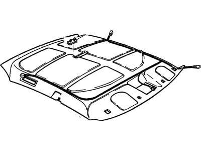 Pontiac 25616098 Headliner