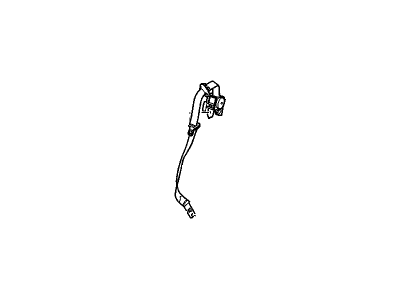 GM 10369742 Belt, Seat Belt, Passenger Side