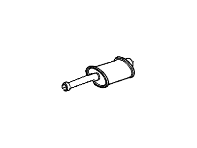 GMC C3500 Muffler - 15616421