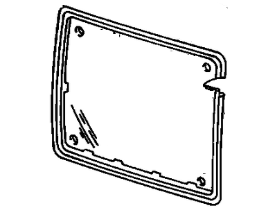GMC 15591953 Glass