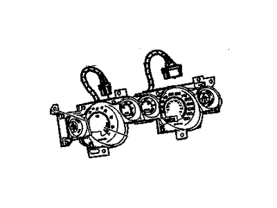 Buick 25657278 Speedo Cluster