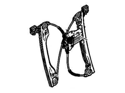 Chevy Cruze Window Regulator - 95382562