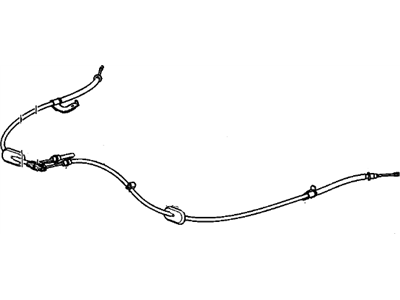 Chevy Sonic Parking Brake Cable - 95406961