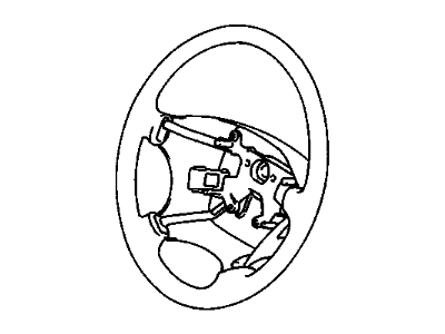 Chevy Metro Steering Wheel - 30020572