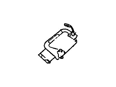 GM 12506595 Support, Windshield Sunshade, Outer Driver Side