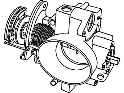 Buick Throttle Body - 17113688