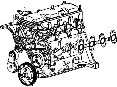 Pontiac Cylinder Head - 24577648