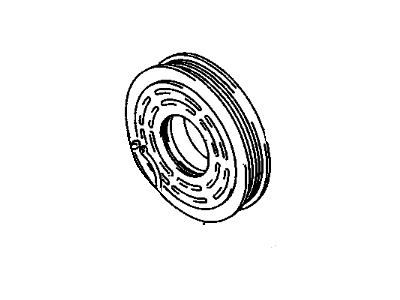 Chevy A/C Idler Pulley - 91171756