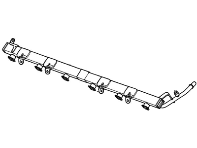 Chevy 12617904 Fuel Rail