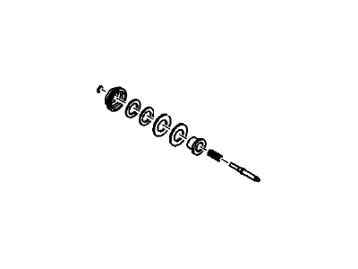 Chevy 24220757 PISTON KIT,3RD GEAR BAND SERVO(1 MARK LINE)(INCLUDES 58)