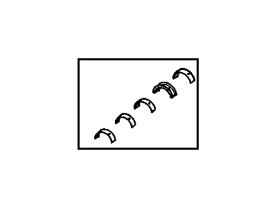 Oldsmobile 93209477 Main Bearings