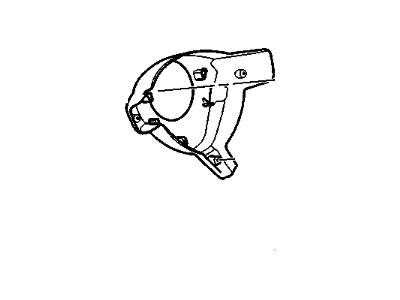 GM 19149695 Shroud, Steering Wheel