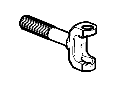 GM 23324217 Slip Yoke, Front