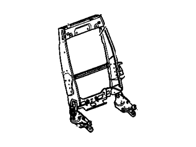 GM 89044331 Frame, Seat Back Cushion