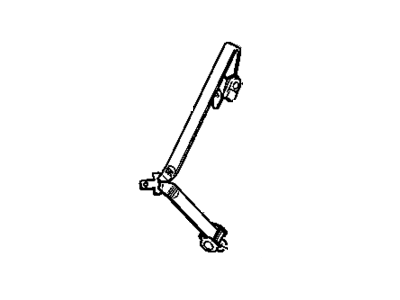 Cadillac 25772479 BELT,DRIVER SEAT(RETRACTOR SIDE)(INCLUDES 6,24)(BLACK)