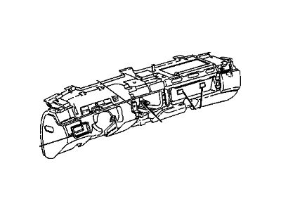 Cadillac 25662489 Instrument Panel