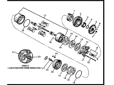 GMC Safari A/C Compressor - 89019365