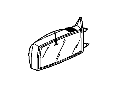 Pontiac J2000 Sunbird Side View Mirrors - 20294082