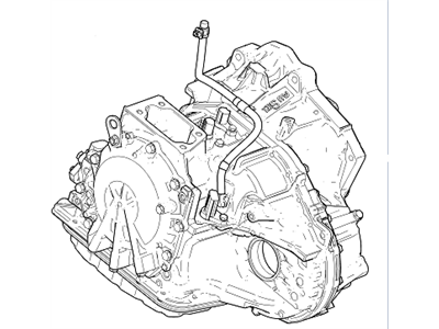 Chevy Spark Transmission Assembly - 25181682