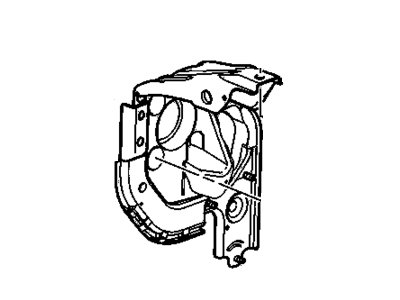 GM 22786966 Bracket, Accelerator Pedal Mounting