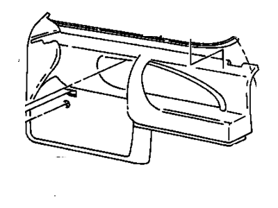 Chevy 22574234 Weatherstrip