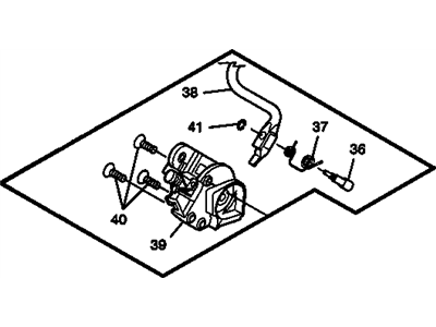 Oldsmobile Achieva Automatic Transmission Shift Levers - 22637610