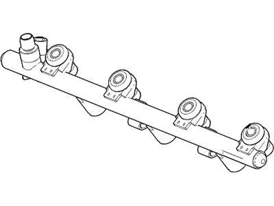 2022 Cadillac CT4 Fuel Rail - 12662756