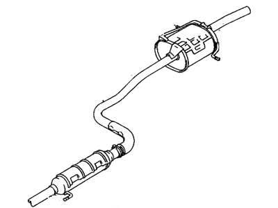Chevy Metro Exhaust Pipe - 30019408