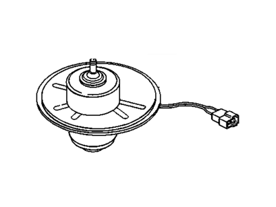 Chevy Spectrum Blower Motor - 94153384