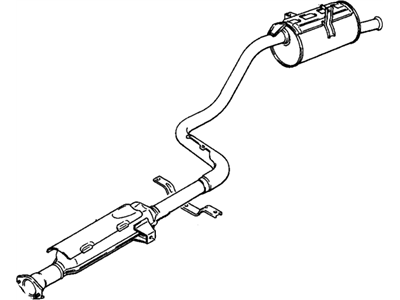 Chevy Sprint Exhaust Pipe - 96055192