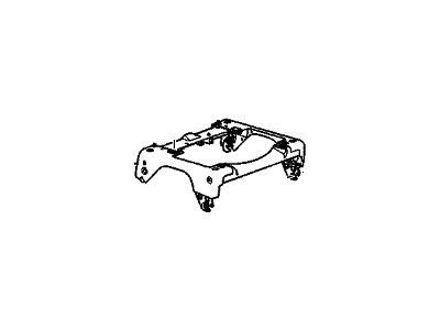GM 19169052 Riser, Seat, Rear