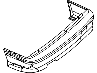 Chevy 22538765 Bumper Cover