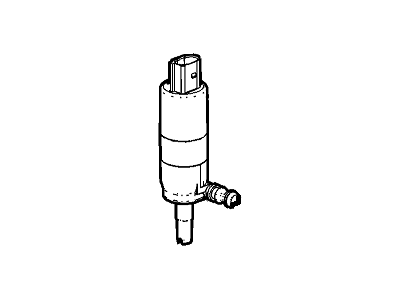 Cadillac 13264299 Washer Pump
