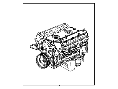 Chevy 12729512 Engine