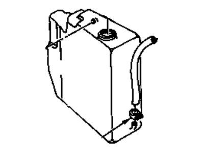 Buick Coolant Reservoir - 25523627