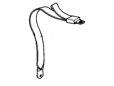 1993 Pontiac Bonneville Seat Belt - 12521532