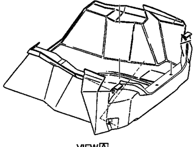 Pontiac 10301465 Compartment Trim