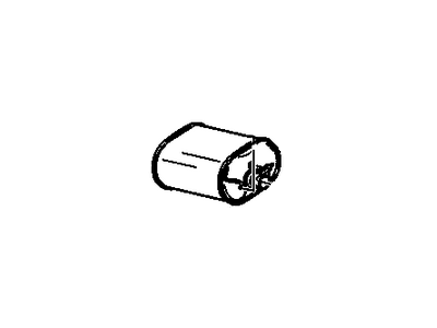 Pontiac 12456171 Muffler