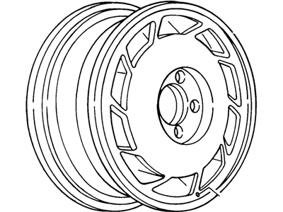 1984 Chevy Corvette Spare Wheel - 14069517