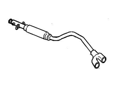 Cadillac DeVille Muffler - 3537026
