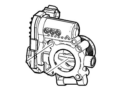Chevy 55565489 Throttle Body